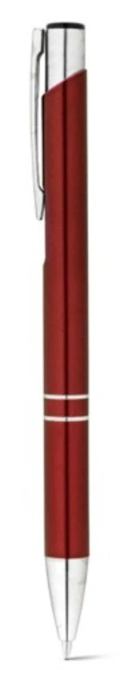 Kuličkové pero z recyklovaného hliníku (100% rAL) burgundy