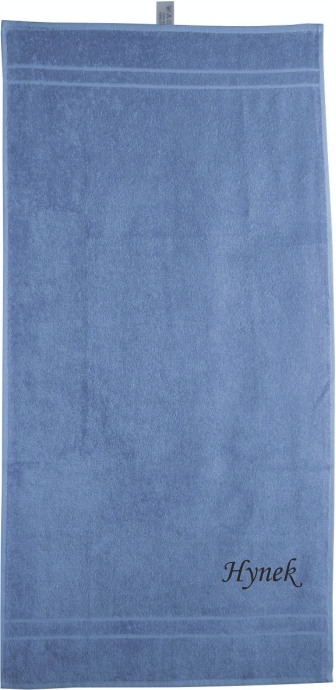 Ručník se jménem QUALITY 400 g/m2 - Denim