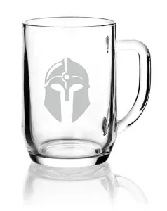 Půllitr s motivem - SPARŤANSKÁ HELMA #4