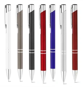 Kuličkové pero z recyklovaného hliníku (100% rAL)