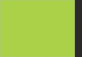 PLASTOVÉ OBÁLKY 270x350 mm zelené od 10 ks