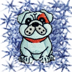 Dětský ručník s výšivkou QUALITY 400 g/m2 - BULLDOG