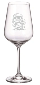 Sklenice s obrázkem - MUMIE