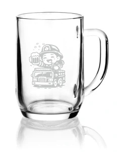 Půllitr s motivem - HASIČKA #2