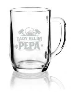 Půllitr s motivem - VELITEL #1