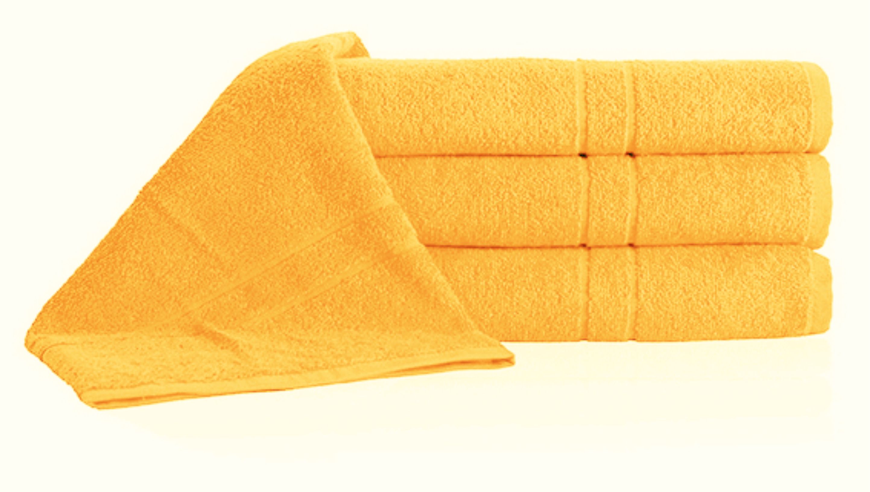 Froté osuška QUALITY 400 g/m2 - 70 x 140 cm - barva Sytě žlutá