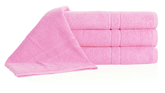 Froté ručník QUALITY 400 g/m2 - 50 x 100 cm - barva Růžová