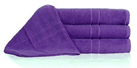 Froté ručník QUALITY 400 g/m2 - 50 x 100 cm - barva Violet