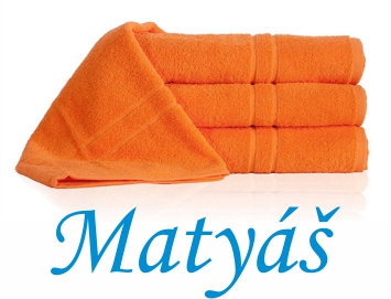 Osuška se jménem QUALITY 400 g/m2 - Oranžová
