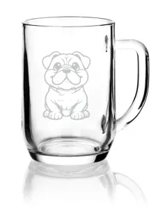 Půllitr s motivem - BULLDOG