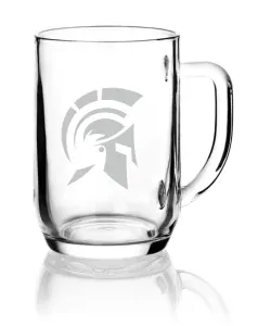 Půllitr s motivem - SPARŤANSKÁ HELMA #1