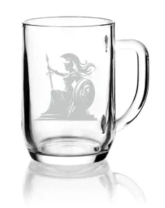 Půllitr s motivem - ATHÉNA #1