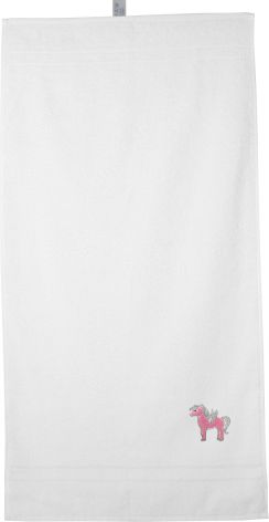 Dětská osuška s výšivkou QUALITY 400 g/m2 - KONÍK S KŘÍDLY