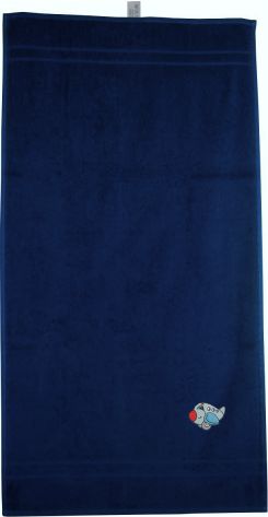 Dětská osuška s výšivkou QUALITY 400 g/m2 - LETADLO