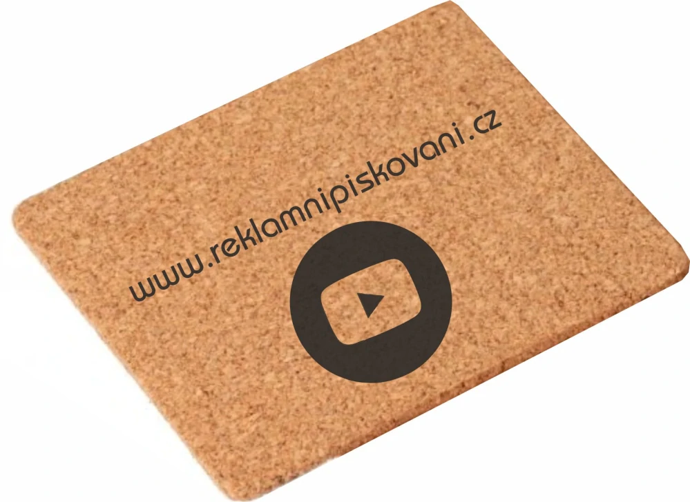 Podtácek hranatý z korku 9,5x9,5cm