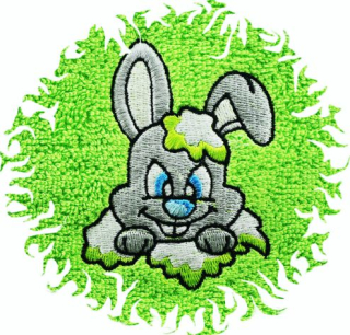 Dětská osuška s výšivkou QUALITY 400 g/m2 - ZAJÍČEK