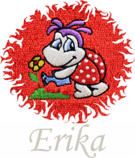 Dětská osuška s výšivkou a jménem QUALITY 400 g/m2 - BERUŠKA